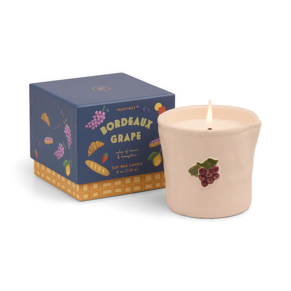 Bistro Cherry Ceramic Candle - Smoked Cherry - 8oz.