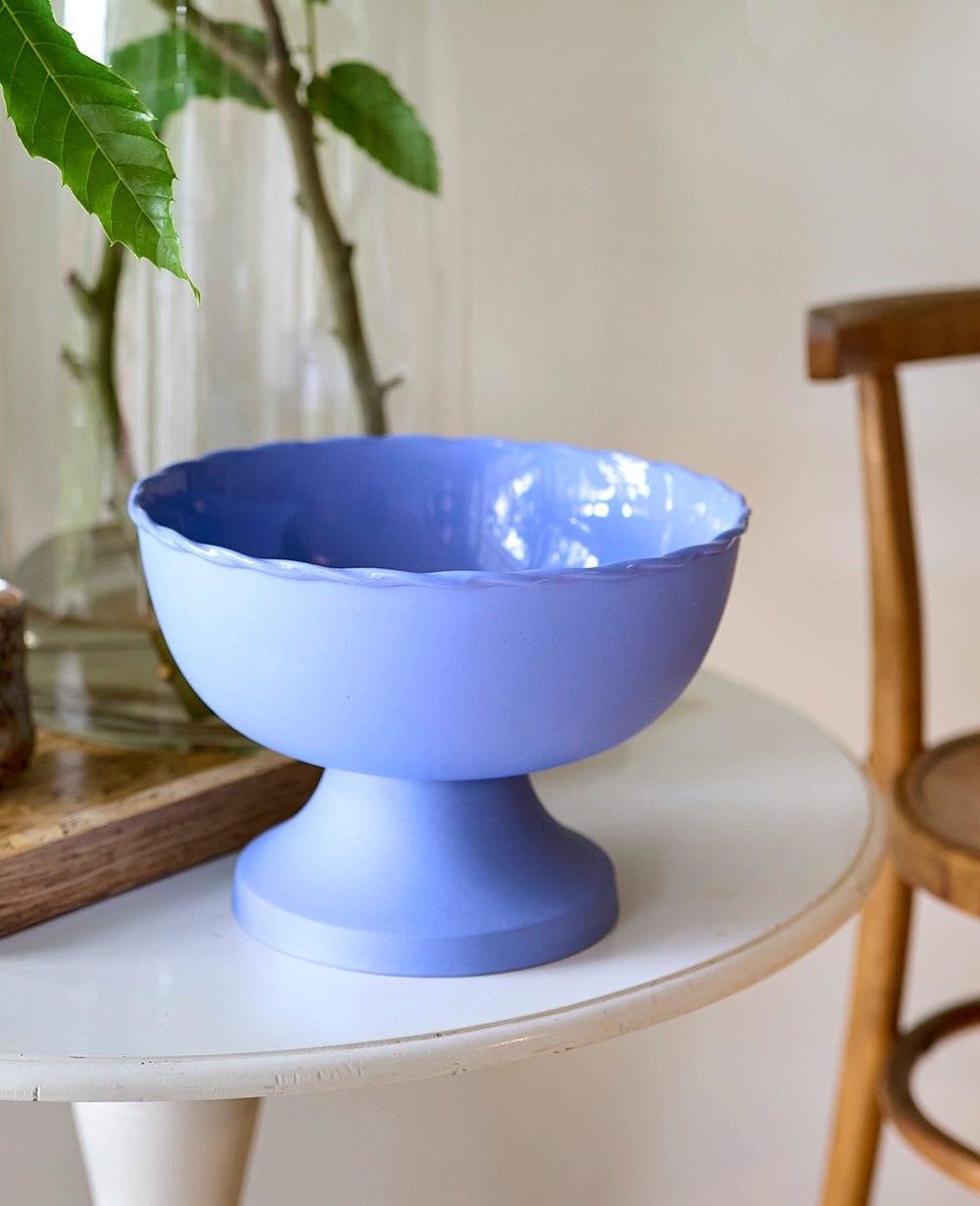 Vintage Fruit Bowl - Cobalt