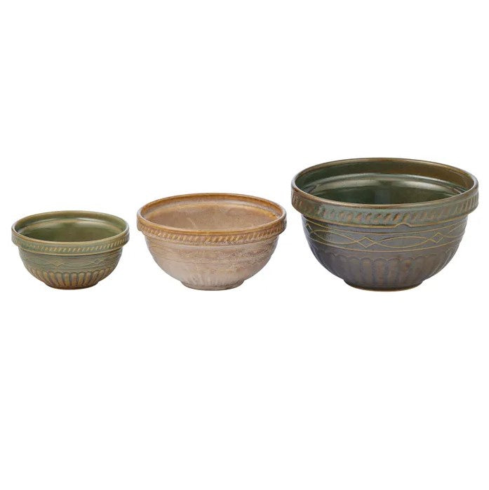 Loire Ceramic Bowls - Set of 3
