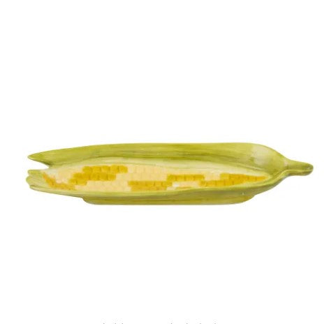 Patch Ceramic Corn Dish