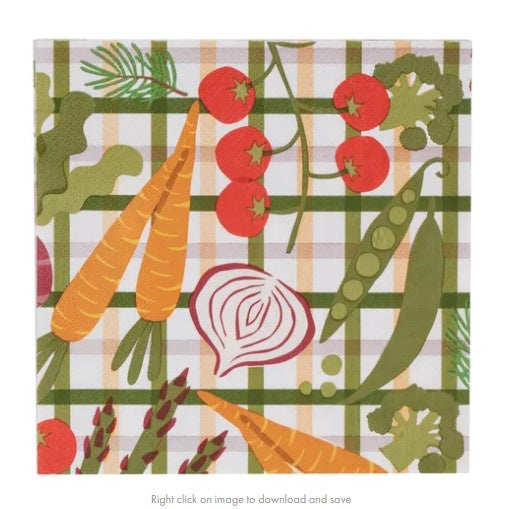 Paper Napkin - March Multi