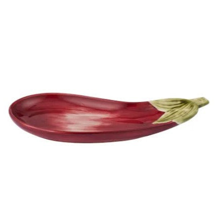Patch Ceramic Eggplant Dish