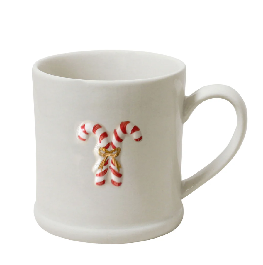 Favourite Things Mug Large - Candy Canes