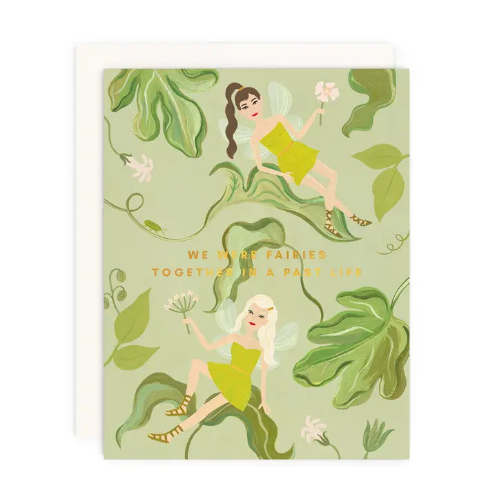 We Were Fairies Greeting Card