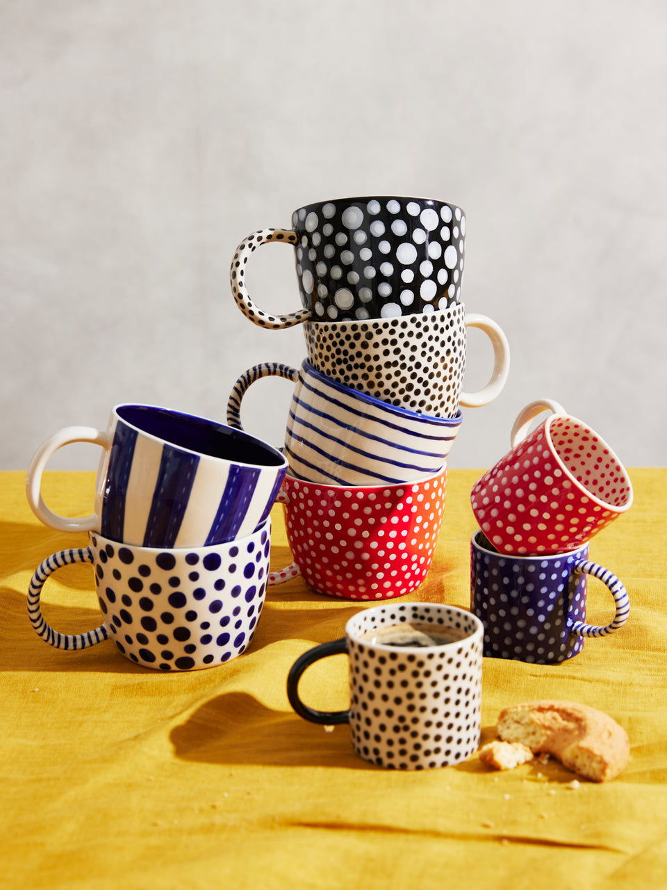 Chino Espresso Mug - Black Sprinkle