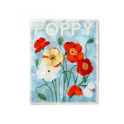 Capiz Shell Art Tile - Market - Poppy