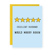 Excellent Husband Card