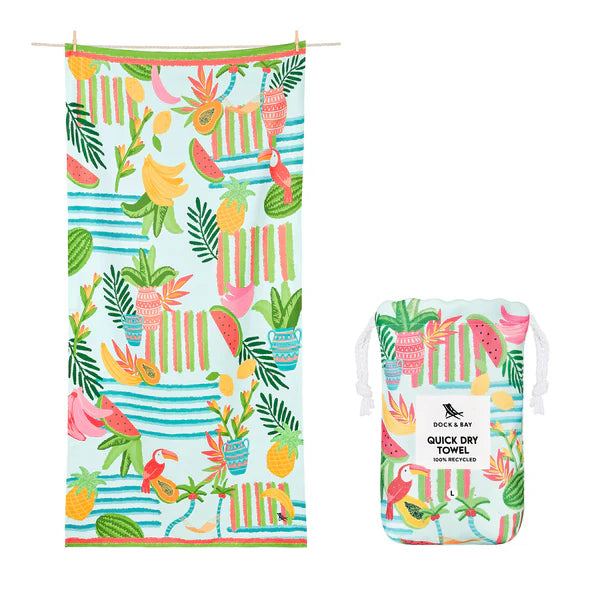 Dock & Bay Beach Towel L - Tropicana Treat
