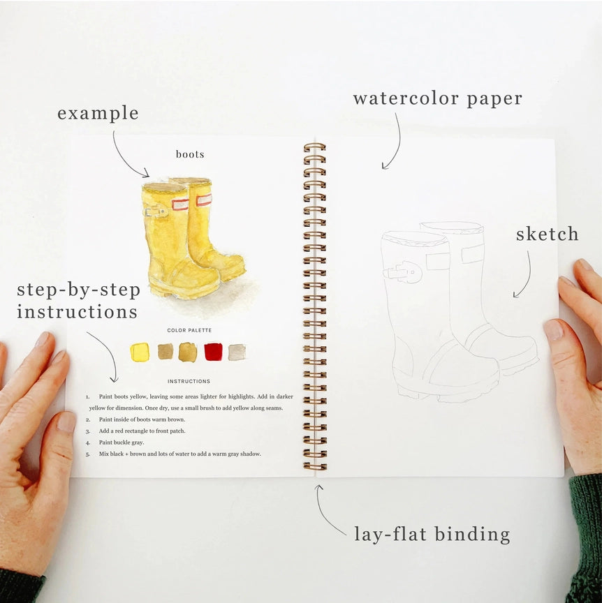 Watercolour Workbook - Garden