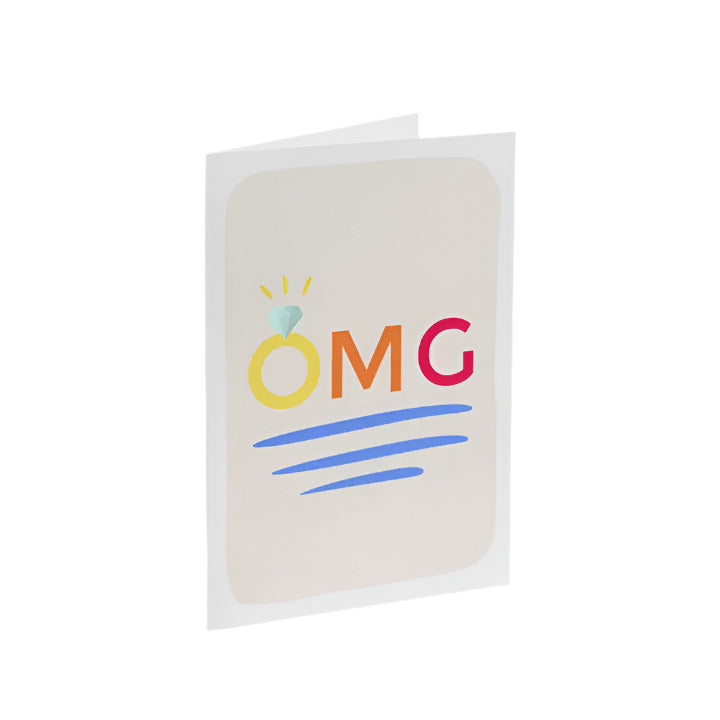 OMG Engagement Ring Card