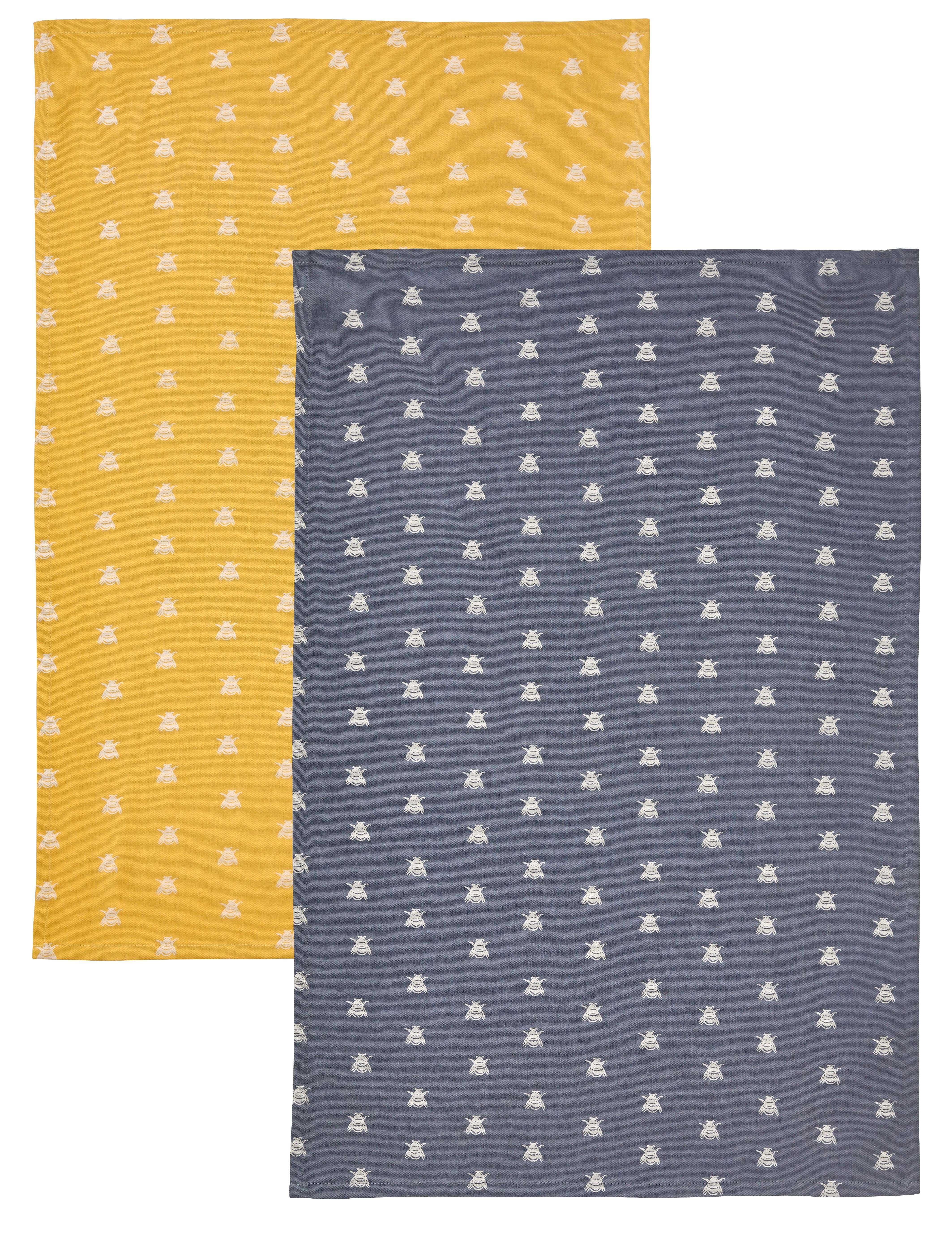 Bees Tea Towels - Set of 2
