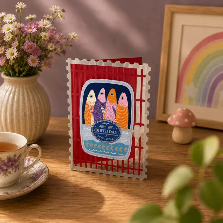 Birthday Packed With Joy Cut Art Card