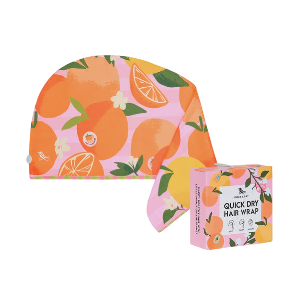 Quick Dry Hair Wrap - Squeeze The Day
