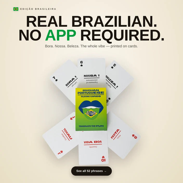 Brazilian Playing Cards in Wayfarer Tin