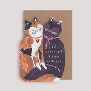 All Nine Lives Card