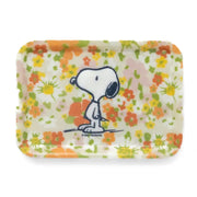 Vintage-Style Tray - Snoopy Wildflowers
