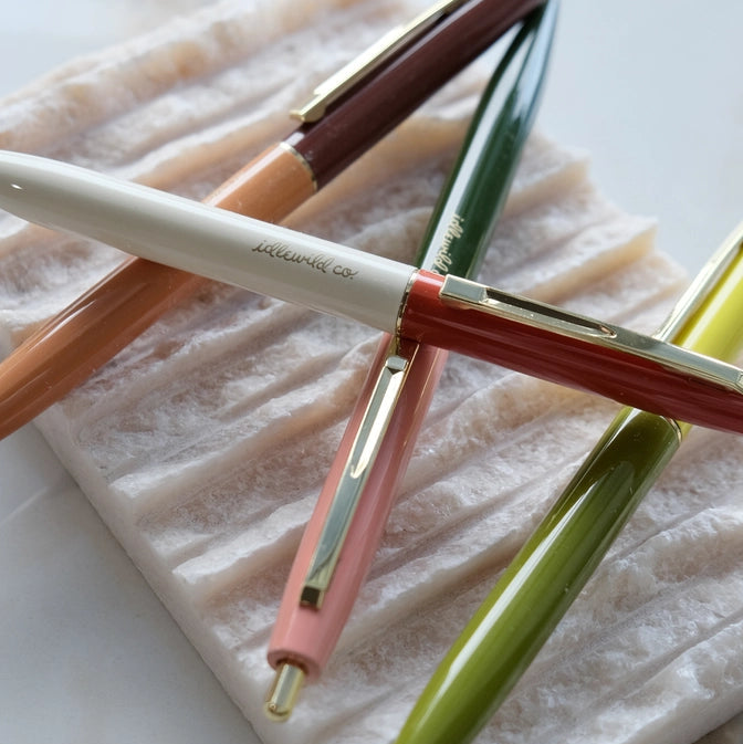 Retro Pen Set (4) - Desert Tones
