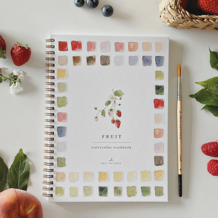 Watercolour Workbook - Fruit