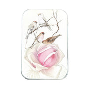Notions Tin Large - Vintage Rose & Birds