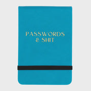 Leatherette Pocket Journal - Passwords & S**t