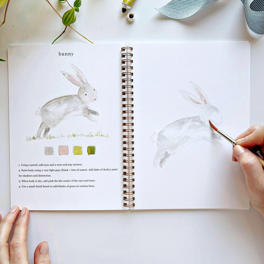 Watercolour Workbook - Animals