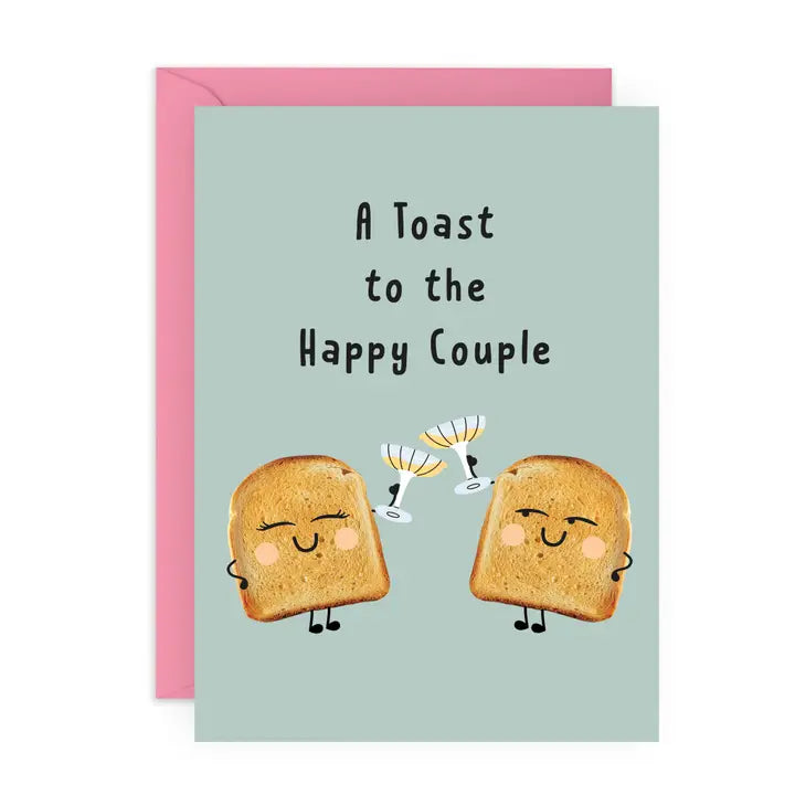 Toast Couple Card