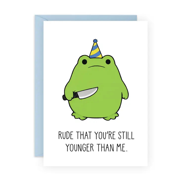Younger Than Me Card