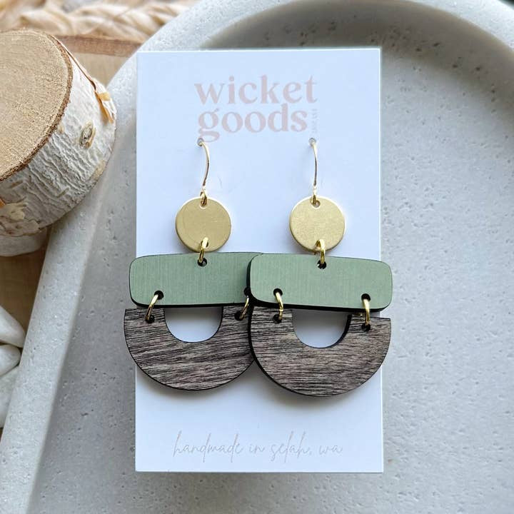 Zuma Drop Earrings - Meadow