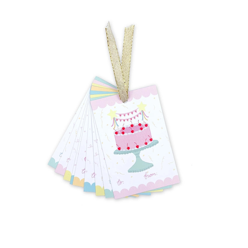 Birthday Party Gift Tags - Set of 10