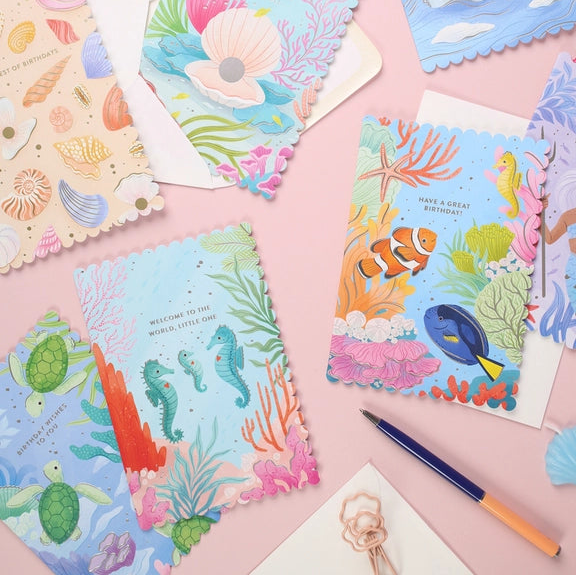 Welcome to the World Seahorse Card