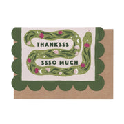 Thanksss Snake Card
