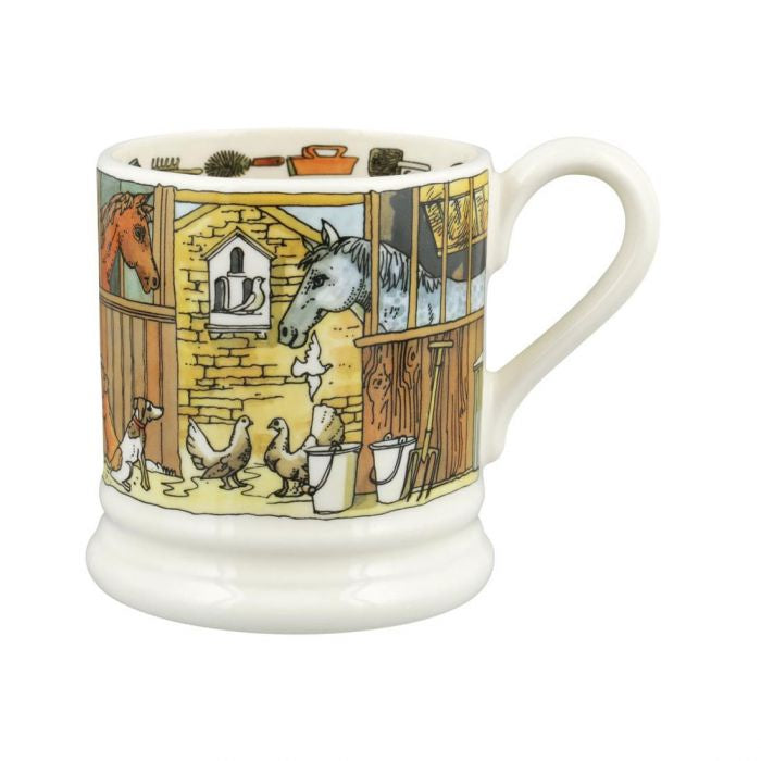 Half Pint Mug - Down At The Stables