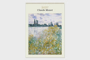 2027 Medium Calendar - Claude Monet