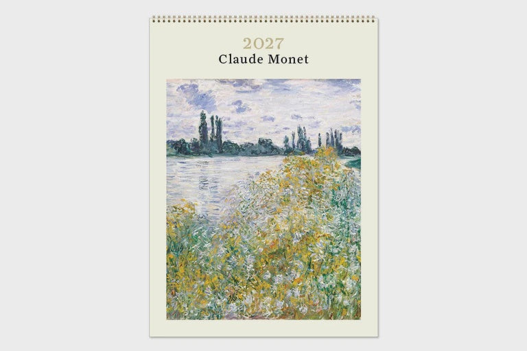 2027 Medium Calendar - Claude Monet
