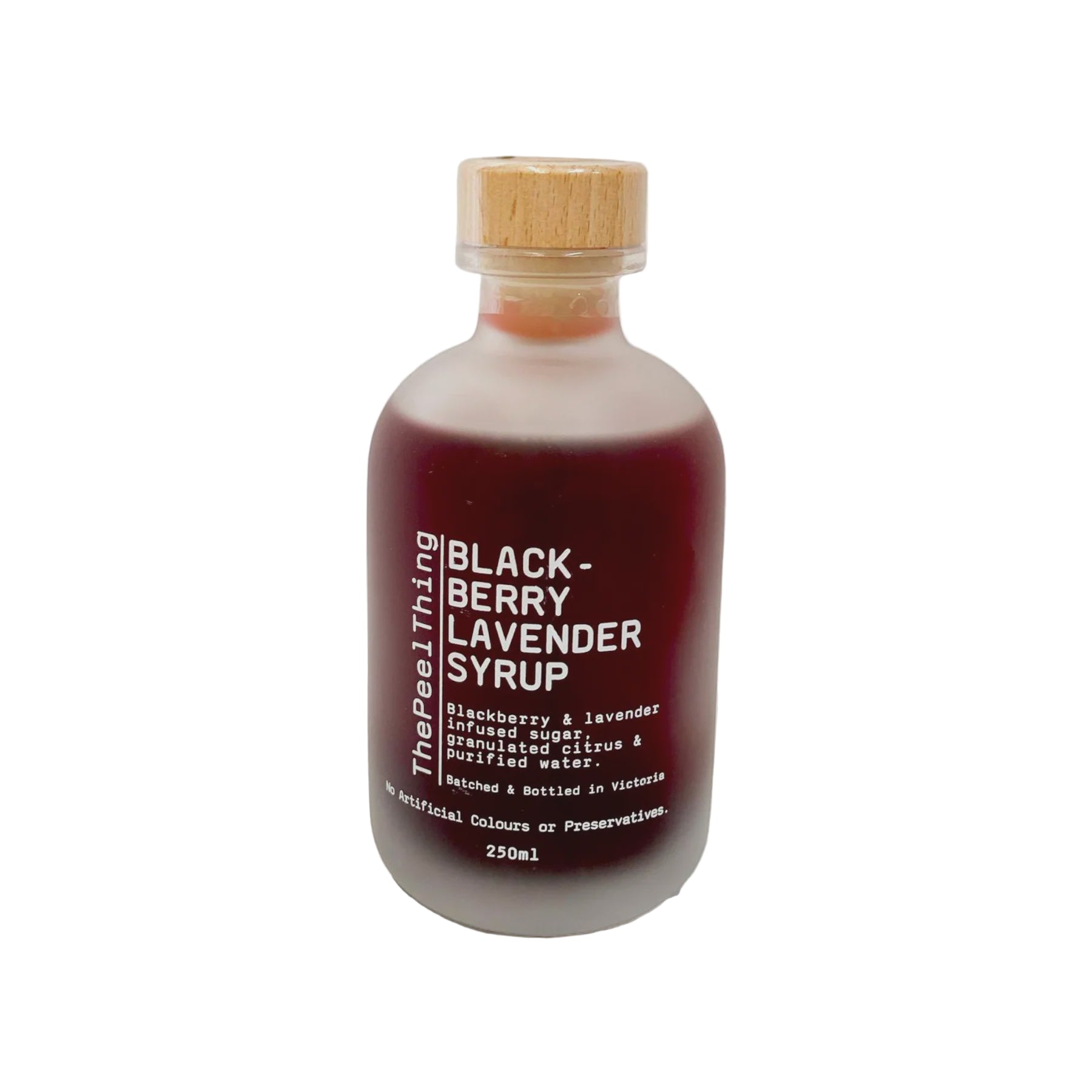 The Peel Thing Syrup - Blackberry & Lavender
