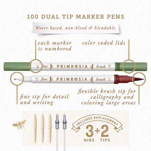 Dual Tip Markers - At Home Set of 100