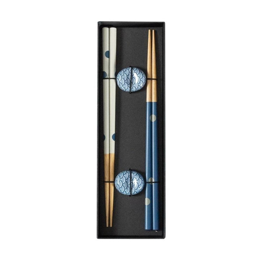 Komon Chopsticks with Rests - Set of 2