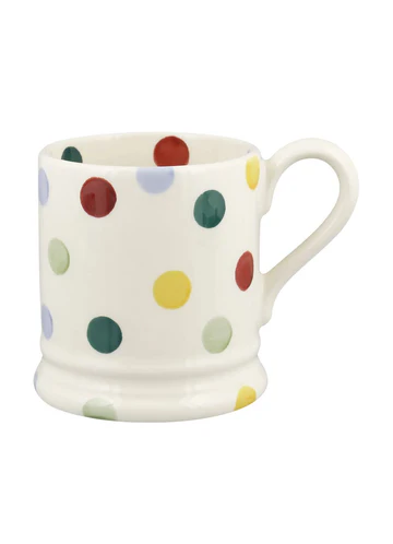 Half Pint Mug - Polka Dot