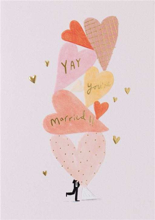 Yay You're Married Card