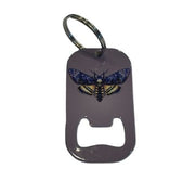 Bottle Opener Keyring - Deathshead Hawkmoth
