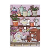 Kitchen Shelves Cut Art Card