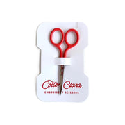 Embroidery Scissors - Poppy Red