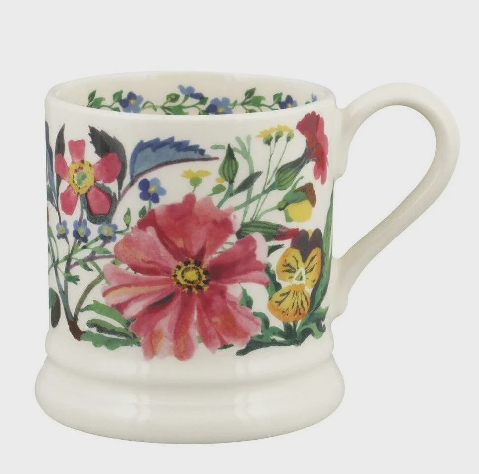 Half Pint Mug - Garden Flowers