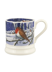 Half Pint Mug - Midnight Robin