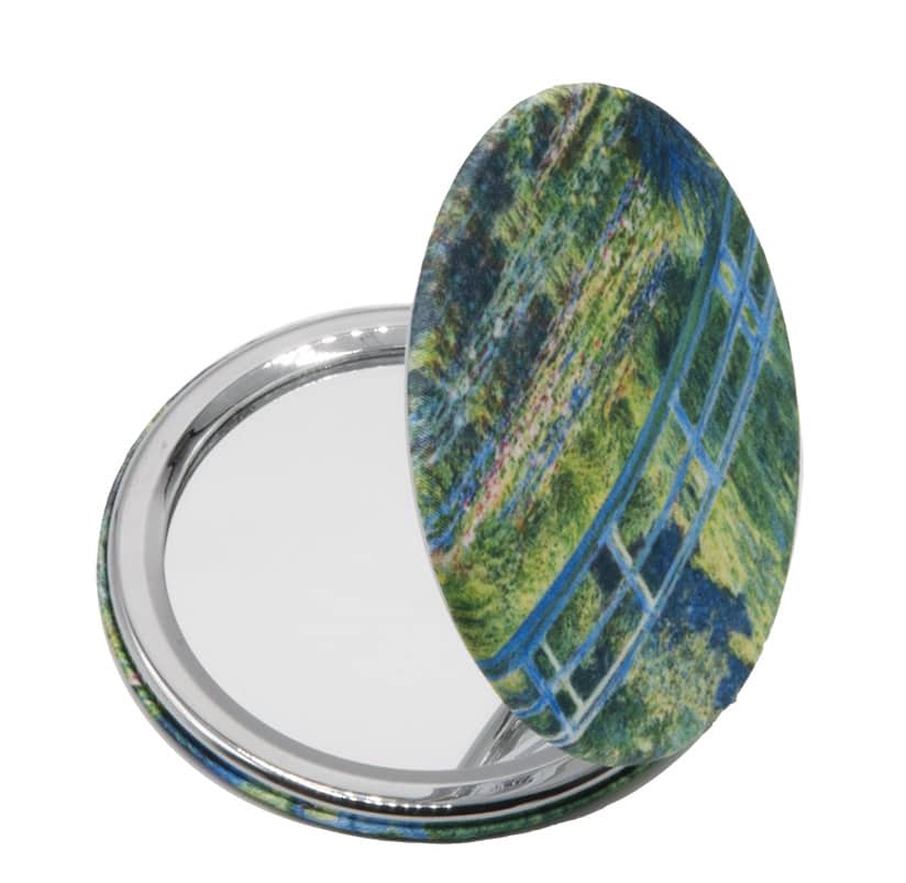 Fridolin Pocket Mirror - Monet, Japanese Bridge