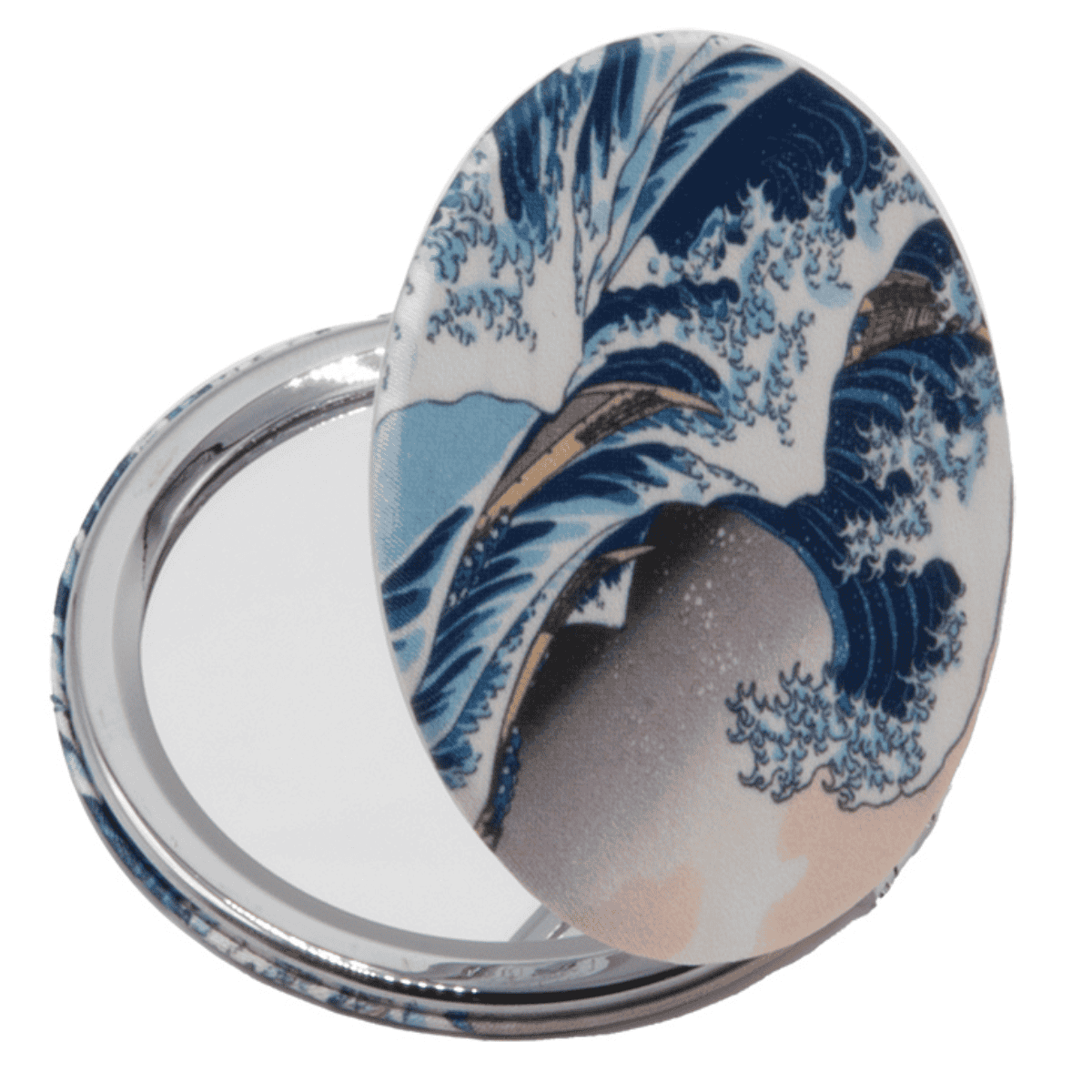 Fridolin Pocket Mirror - Hokusai, The Wave