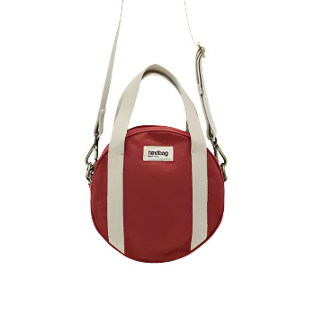 Louis Round Bag - Terracotta