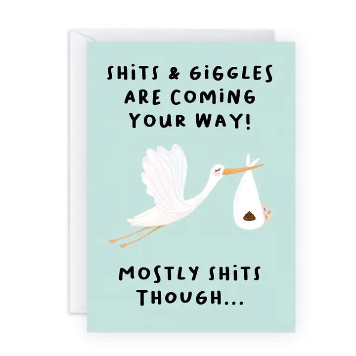 New Baby Sh*ts & Giggles Card