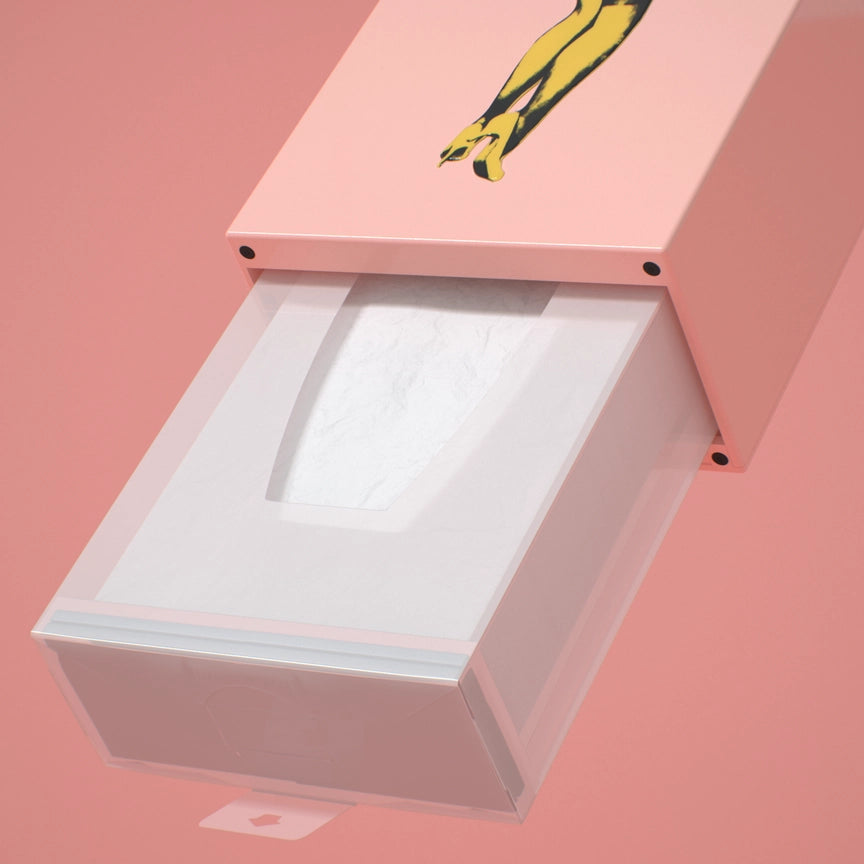 Tissue Up Girl - Ruby Pink