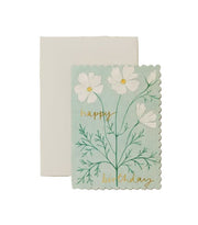 Cosmos Happy Birthday Card